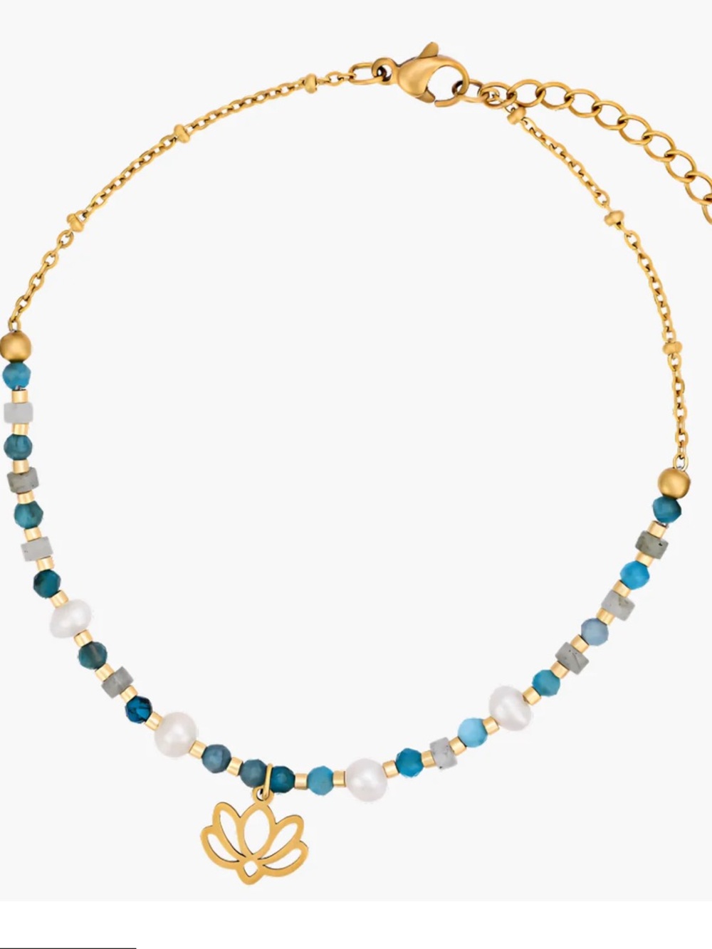 Tranquil Lotus Anklet